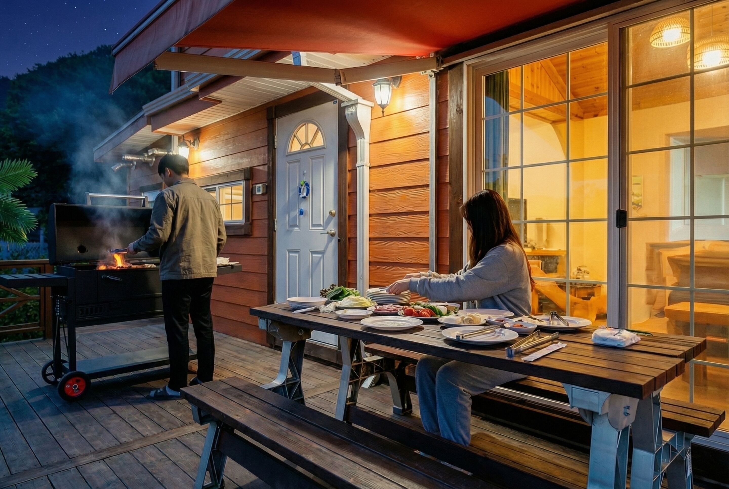 Basic Room, 1 Bedroom (Room 2 (Hinoki Bath / Private House)) | 1 bedroom, free WiFi