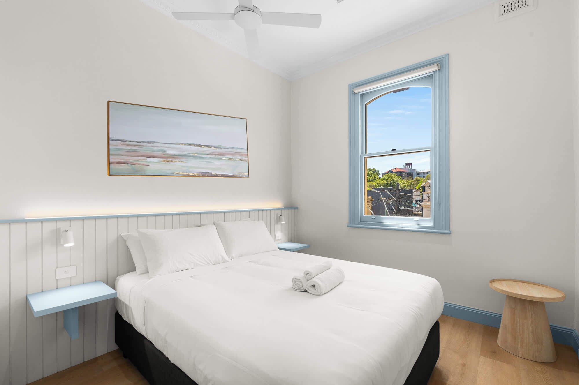 2 多间卧室、熨斗/熨衣板、WiFi、床单