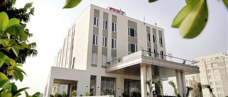 Fassade der Unterkunft