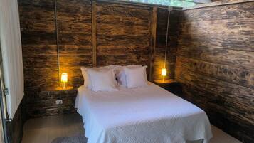 Premium bedding, down comforters, individually furnished