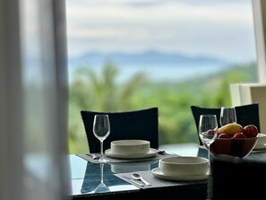 Dining - Hillside 2BR Seaview Pool Gym C258 (Koh Samui)