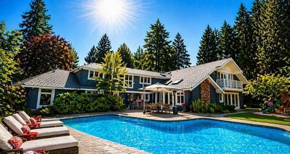 World Cup 2026 Luxury Estate, West Van, Pool, Tennis Court, Theatre, Gym