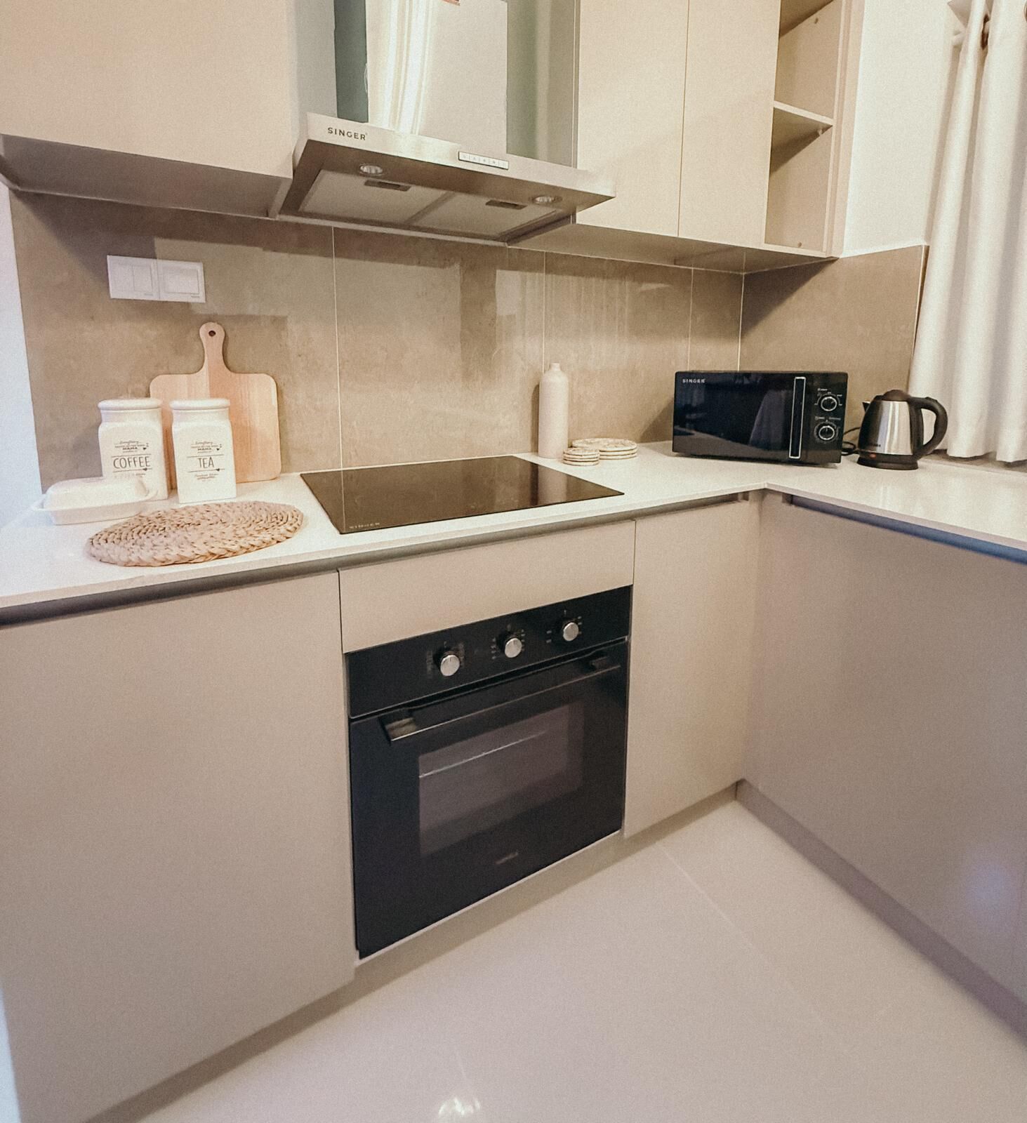 Microwave, oven, stovetop