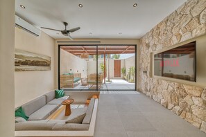 Living area - New Luxury Ribamar Villas (Pecatu)
