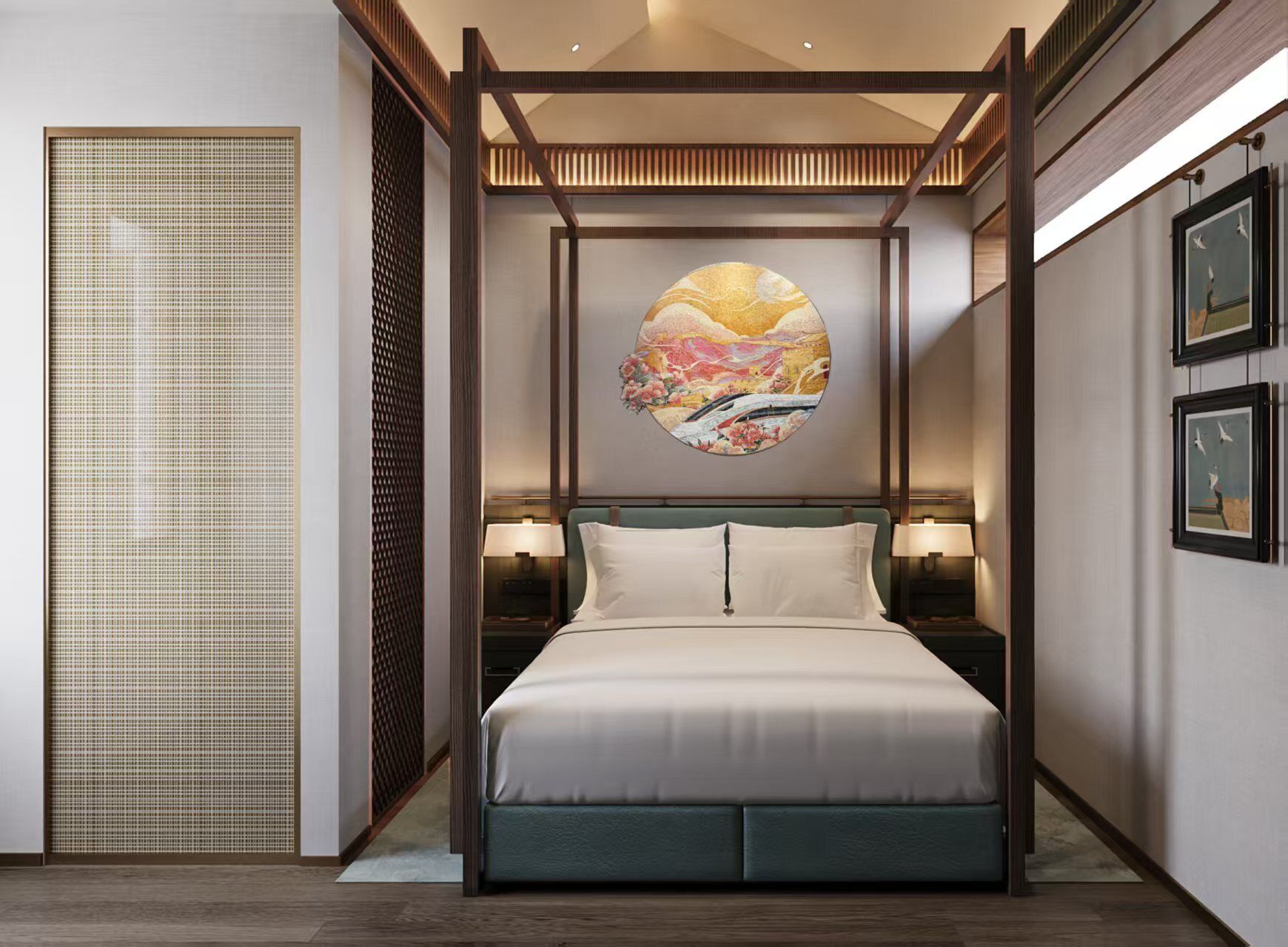 Doppia Comfort, lanai, vista cortile | Biancheria da letto di alta qualità, copriletto in piuma