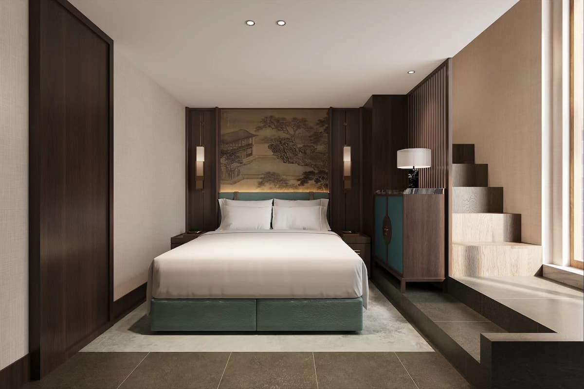 Quadrupla Comfort, lanai, vista cortile | Biancheria da letto di alta qualità, copriletto in piuma