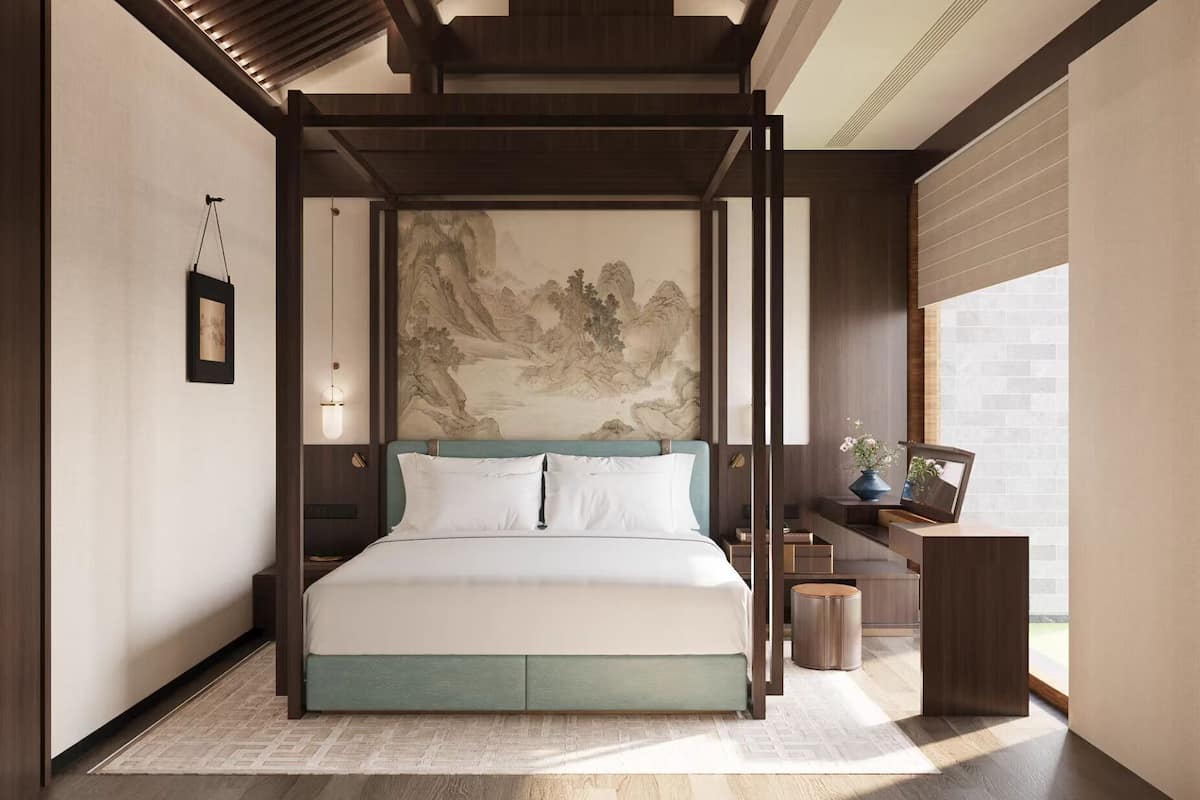 Suite monolocale Comfort, lanai, vista cortile | Biancheria da letto di alta qualità, copriletto in piuma