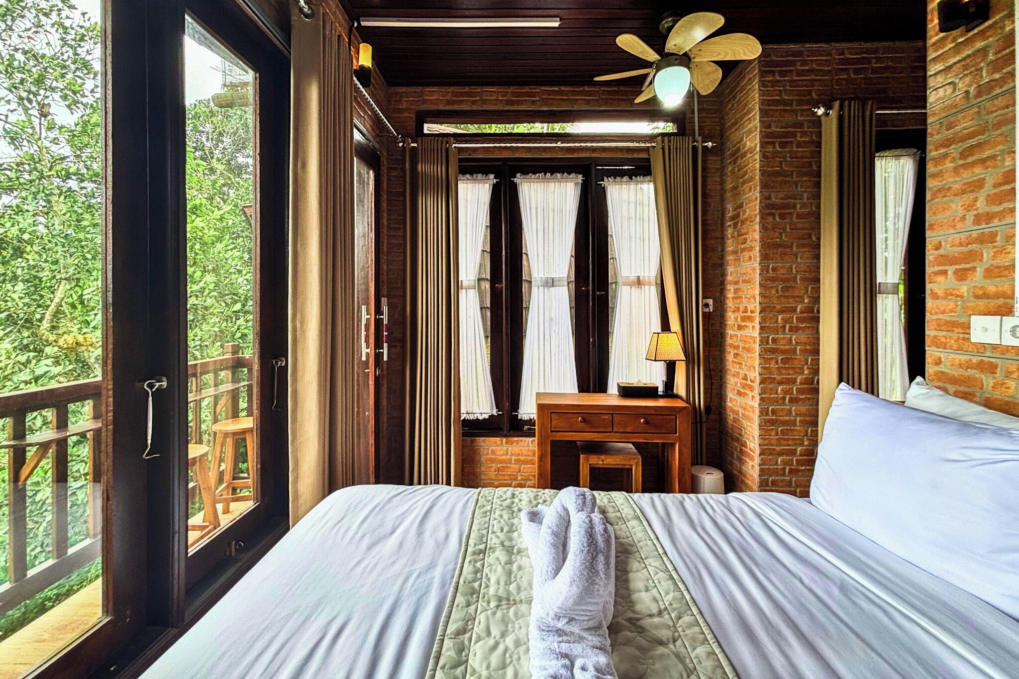 Huvila, vuoristonäköala | Ilmainen Wi-Fi, vuodevaatteet