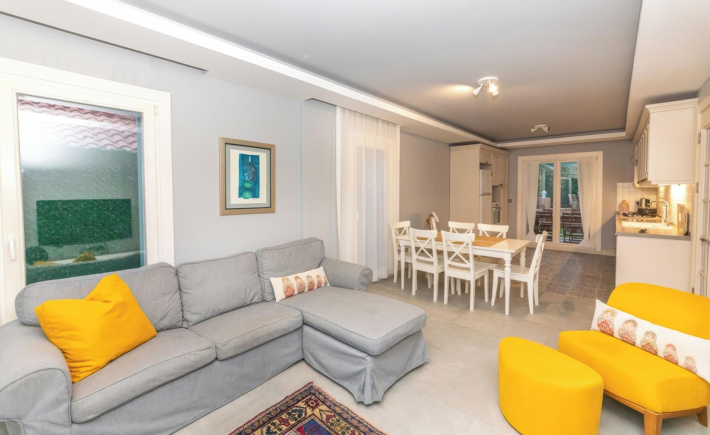 Área de sala de estar