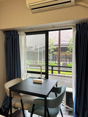 Superior Double Room, City View | Dining - IKIRA Apartment Hotel (Tokyo)