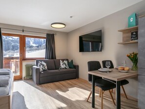 Living area - Two holiday apartments in farmhouse with a view (Alpbach)