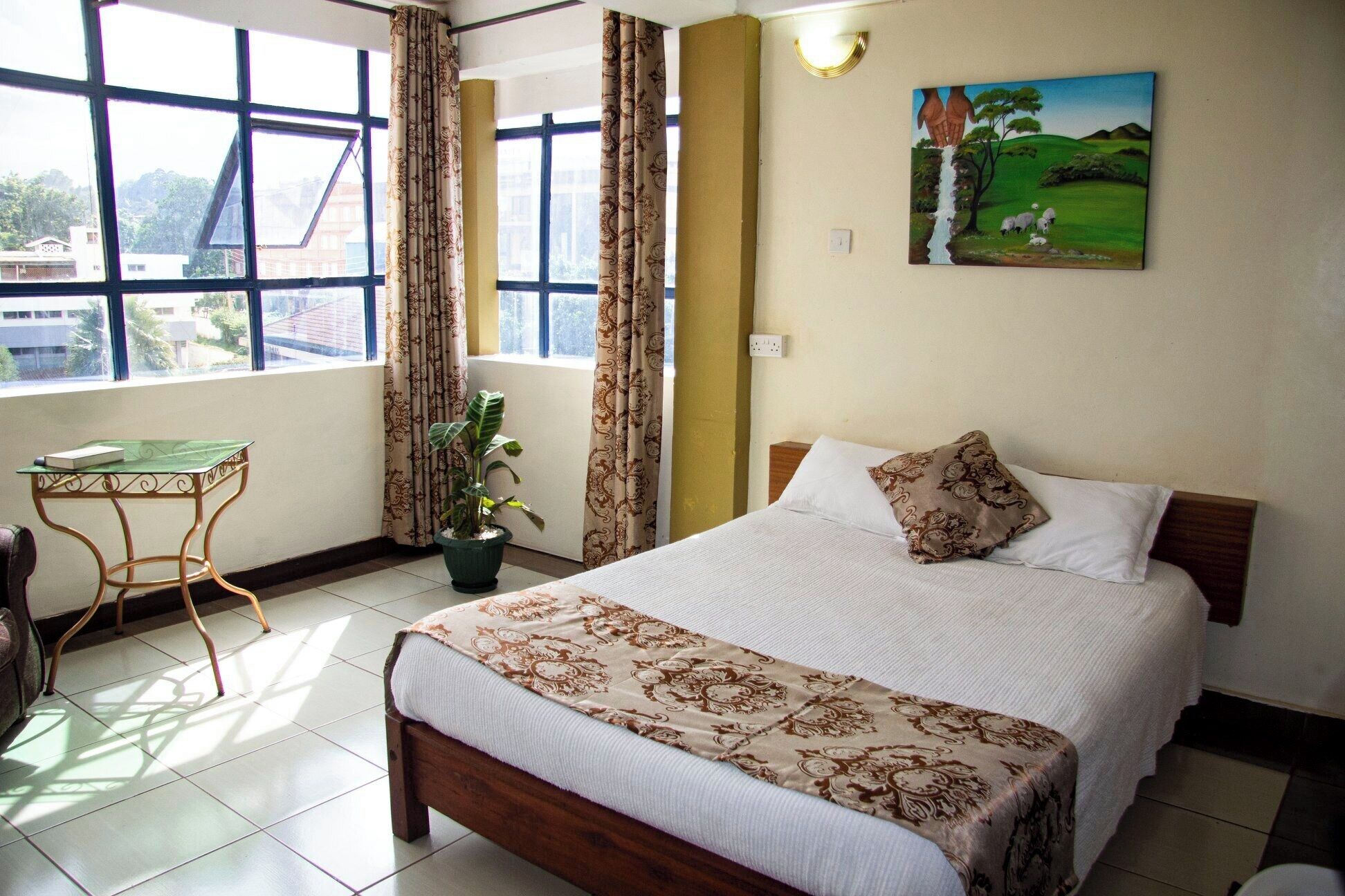 Deluxe Double Room, City View | Free WiFi, bed sheets