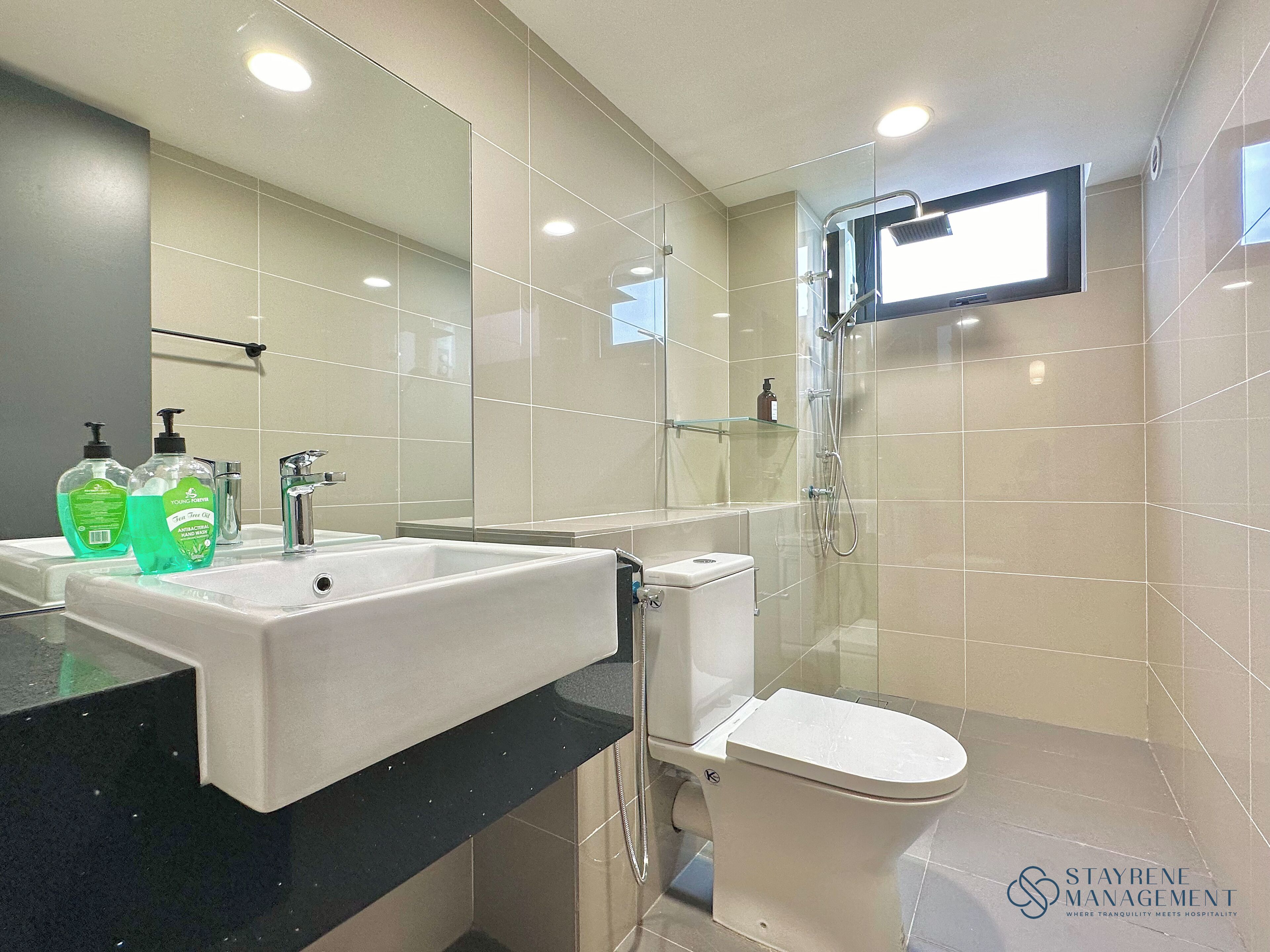 Appartement Duplex Deluxe, 2 chambres, vue ville | Salle de bain