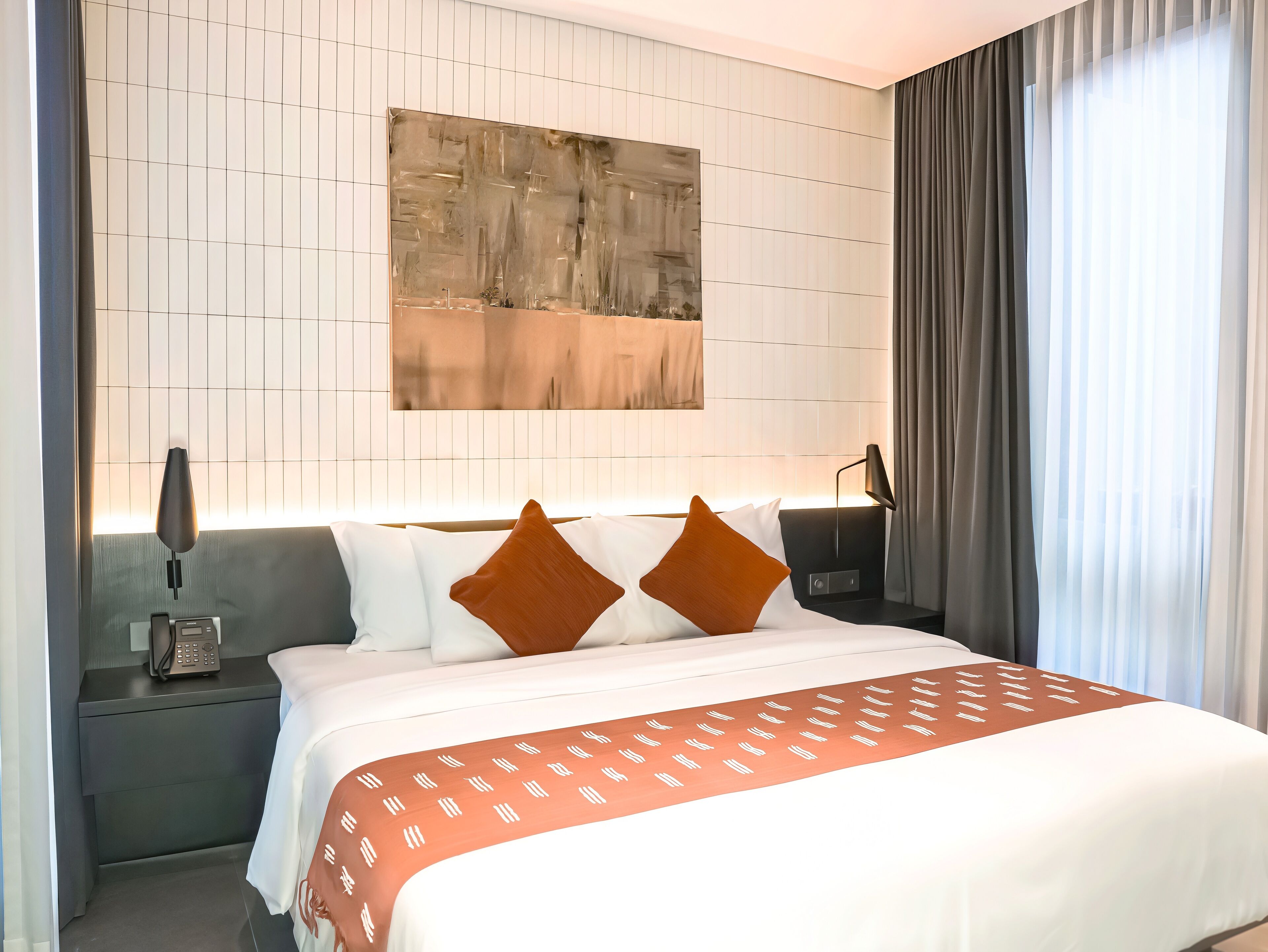 Quarto luxo | Wi-Fi de cortesia