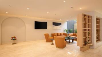 Sala de estar en el lobby