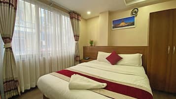 Standard Double Room, City View | Desk, laptop workspace, free WiFi
