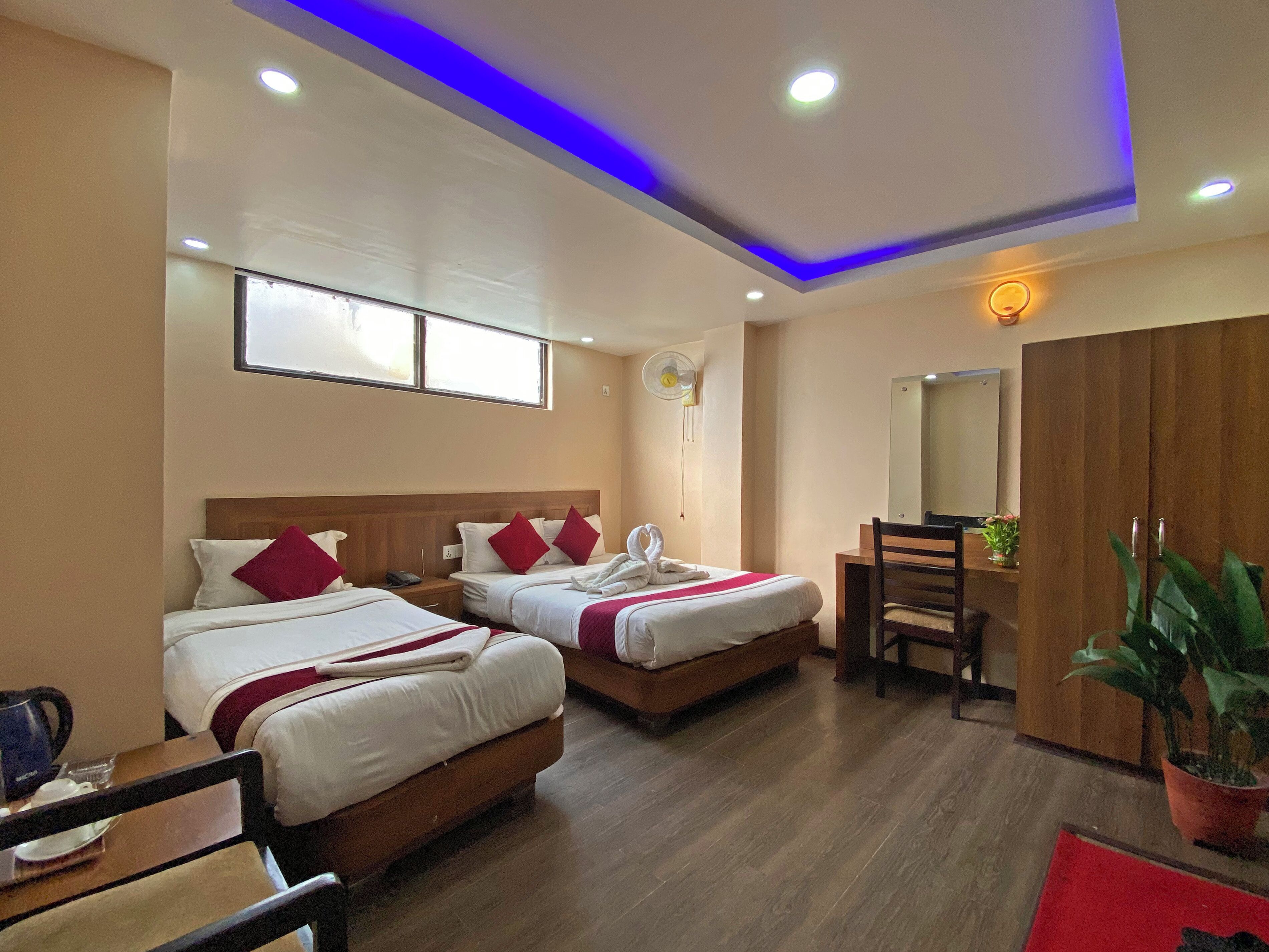 Standard Double or Twin Room, City View | Desk, laptop workspace, soundproofing, WiFi (free)