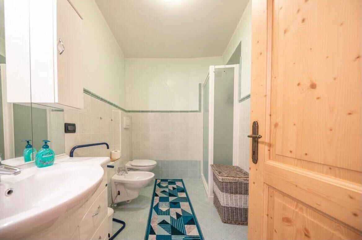 Deluxe-Apartment, Balkon, Bergblick | Badezimmer