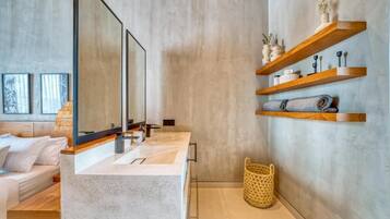 Luxury Villa, Lanai, Pool View | Bathroom | Bidet