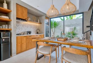 Luxury Villa, Lanai, Pool View | Private kitchen - New Luxury Arrecife Villas (Ungasan)