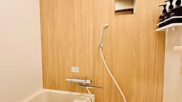 Free toiletries, hair dryer, slippers, towels