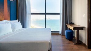 Premium bedding, pillowtop beds, free minibar items, in-room safe - Mandala Coast Luxury Hotel (Phan Thiet)