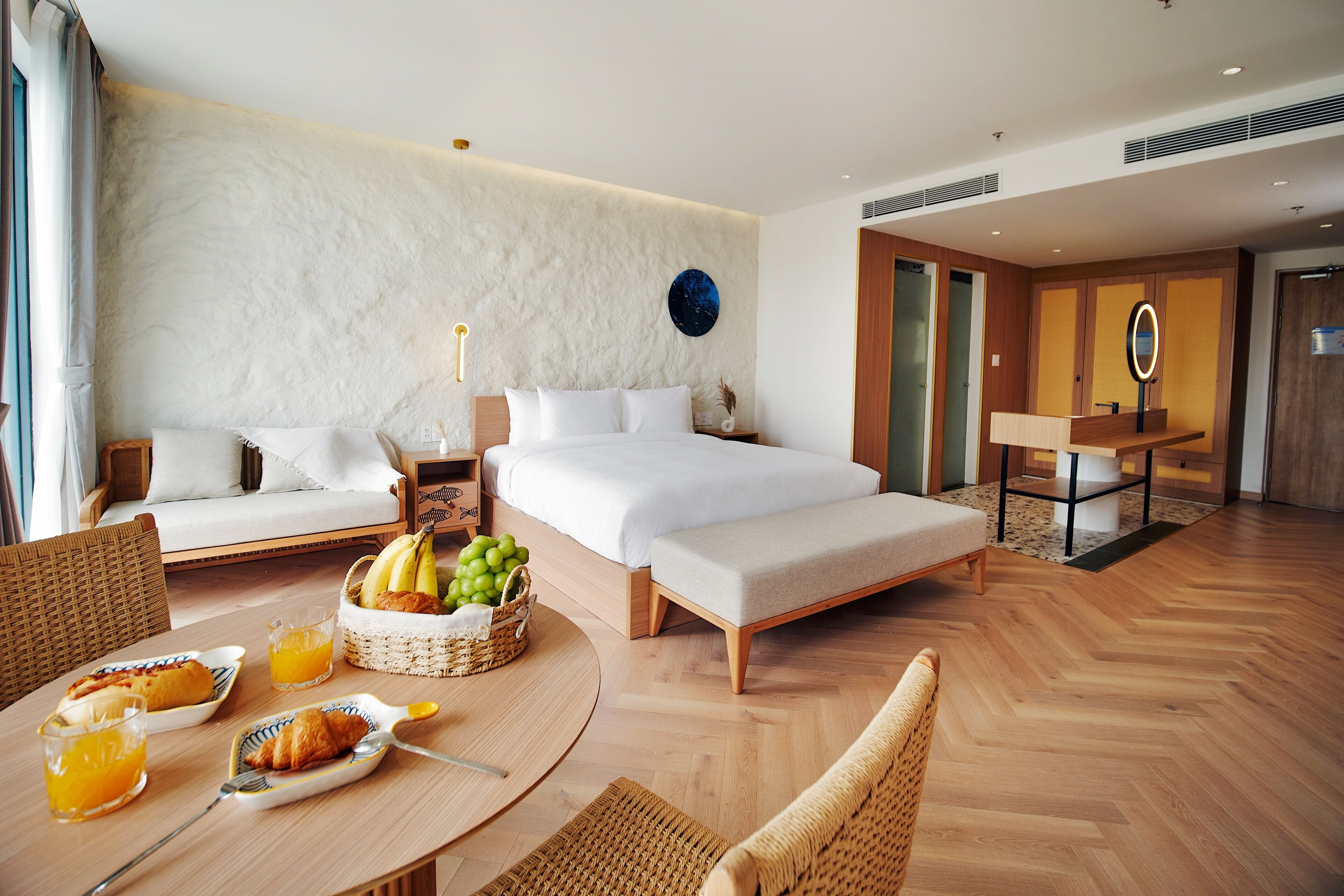 Egyptian cotton sheets, premium bedding, down duvets, memory-foam beds