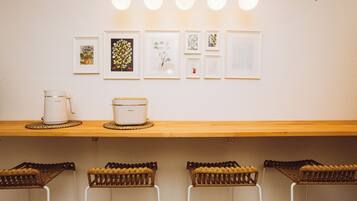 Family Triple Room, Kitchen, City View | Private kitchen | Fridge, microwave, stovetop, electric kettle