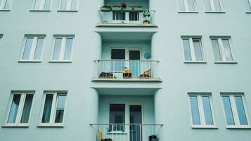 Fassade der Unterkunft