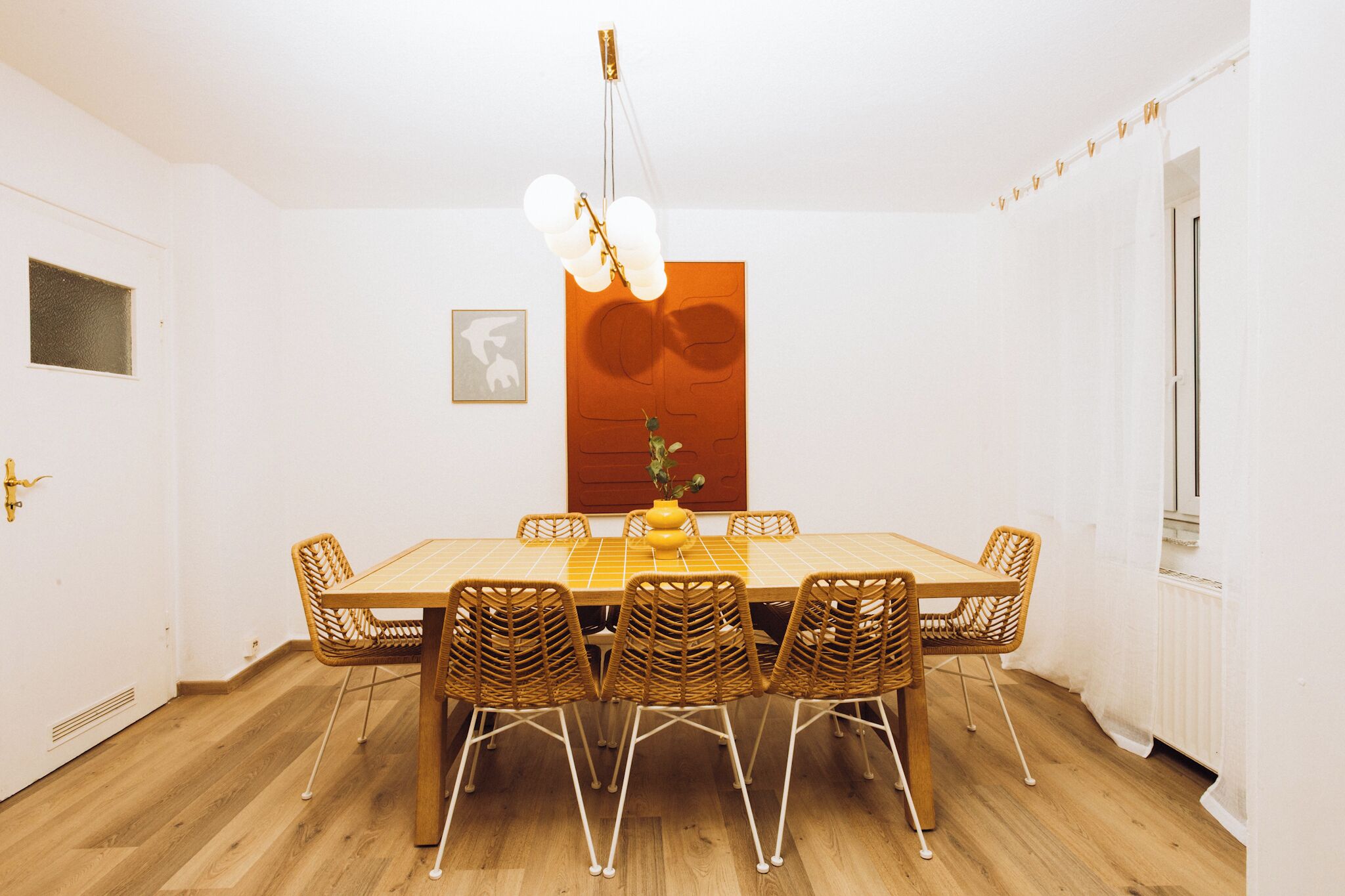 Family Triple Room, Kitchen, City View | Living area