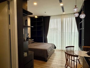 Apartment, Balcony, City View | Wi-fi percuma 