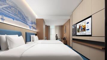 Comfort Twin Room | Desk, laptop workspace, blackout drapes, soundproofing