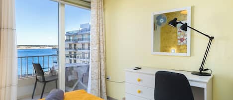 Apartment, Sea View | Blackout curtains, iron/ironing board, free WiFi