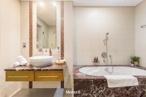 Luxury Apartment | Bathroom - Manzil - Luxury 3BR with Maids in JBR  (Dubai)