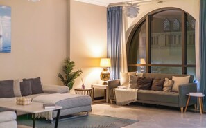 Luxury Apartment | Living area - Manzil - Luxury 3BR with Maids in JBR  (Dubai)