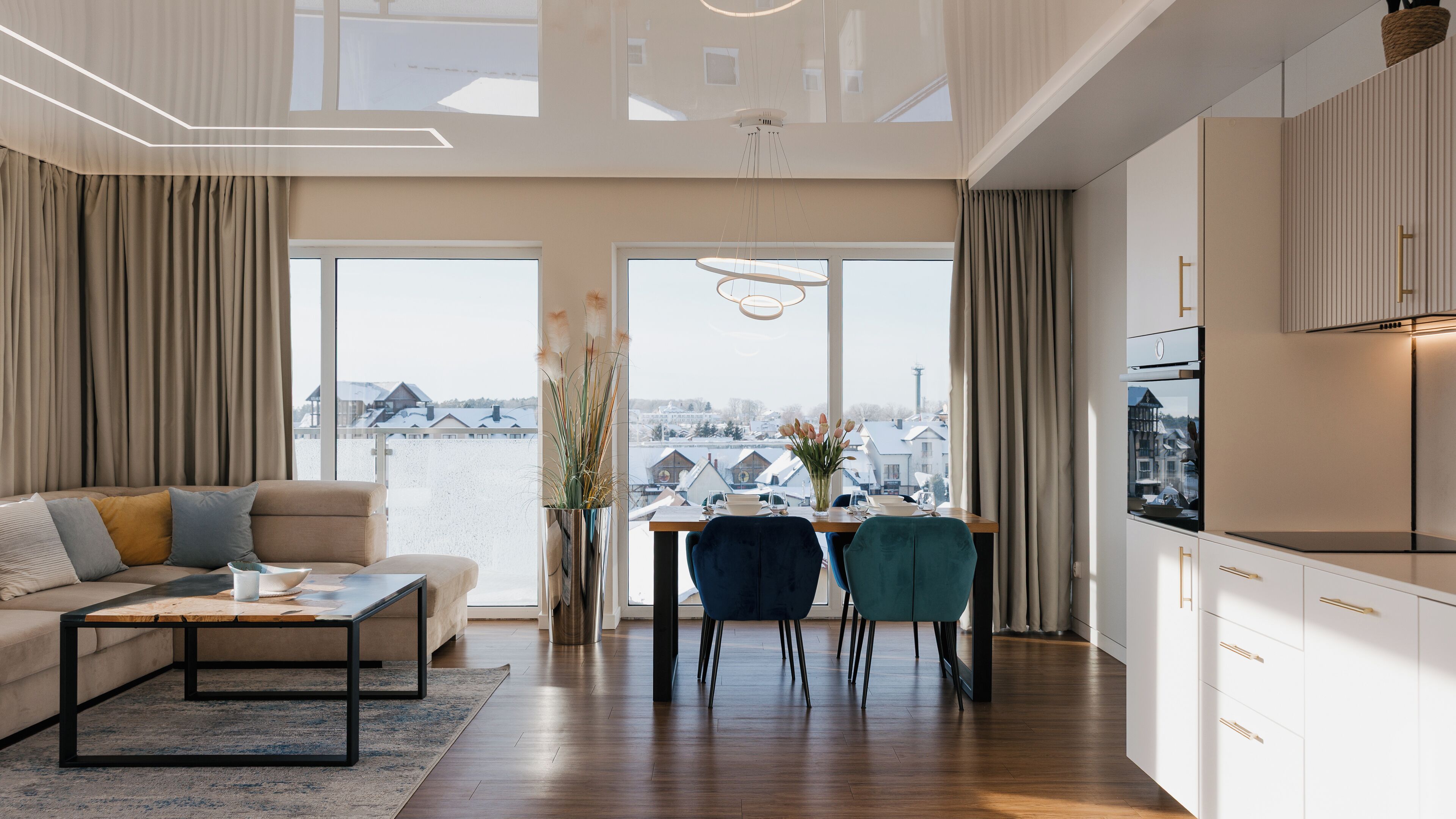 Apartment (30) | Wohnbereich | Flachbildfernseher