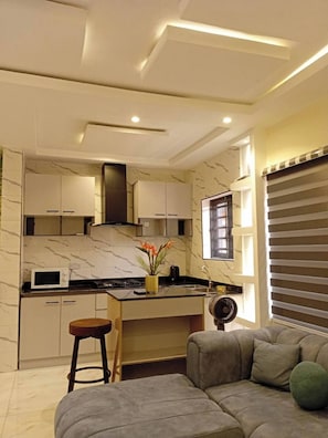 Apartment, 1 Bedroom, Balcony | Living room - Experience in Style - Short Stay, Long Memories ! (Lagos)