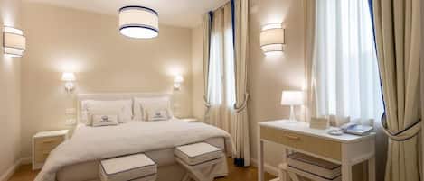 Superior Double Room | In-room safe, blackout curtains, soundproofing, free WiFi