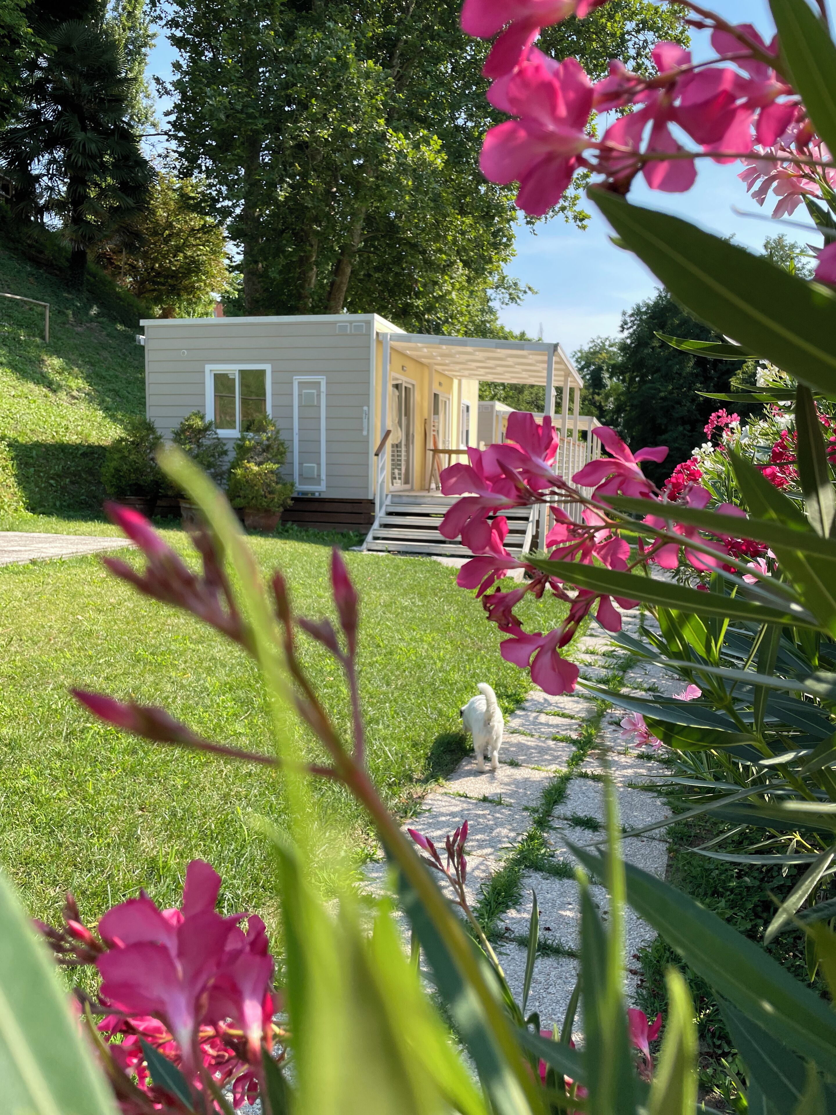 家庭流動式房屋, 花園景 | 外部細節