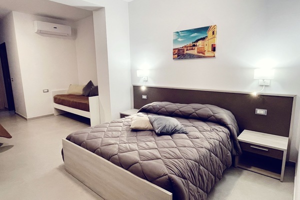 Chambre quadruple familiale | Coffre-fort, bureau, espace de travail pour ordinateurs portables