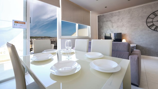 Unclassified image, 1 of 25, button - Serene 2BR Penthouse - Sea View Terrace (St. Paul's Bay)