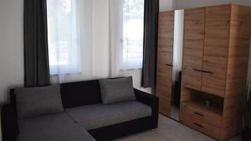 Superior-Suite, 1 Schlafzimmer, Terrasse | Wohnbereich