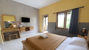 Dobbeltrom – deluxe, balkong, bassengutsikt