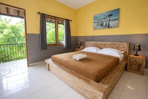 Deluxe Double Room, Balcony, Pool View | Laptop workspace, free WiFi - Palm 57 Guesthouse (Badung)