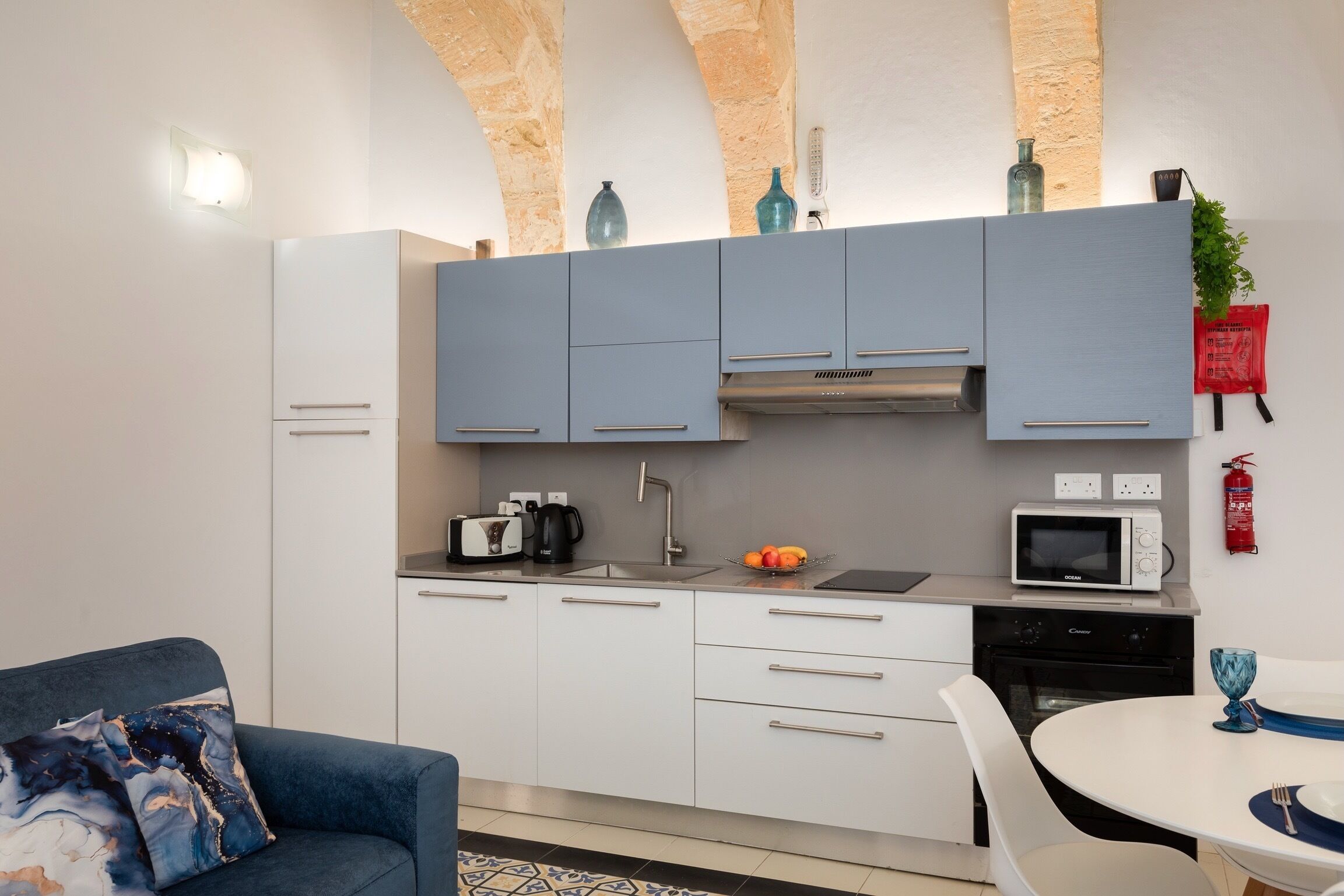 Apartment, City View | Private kitchen