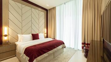 Deluxe-lejlighed - balkon | Gratis Wi-Fi, sengetøj