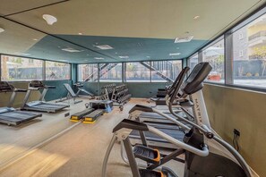 Fitness facility - Urban Chic 1 Bedroom w/ big Balcony Kitchen in JVC (Jumeirah Village Circle (JVC))