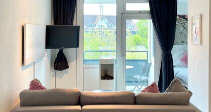 Comfortable vacation apartment Strandperle Laboe with balcony and sea in the immediate vicinity