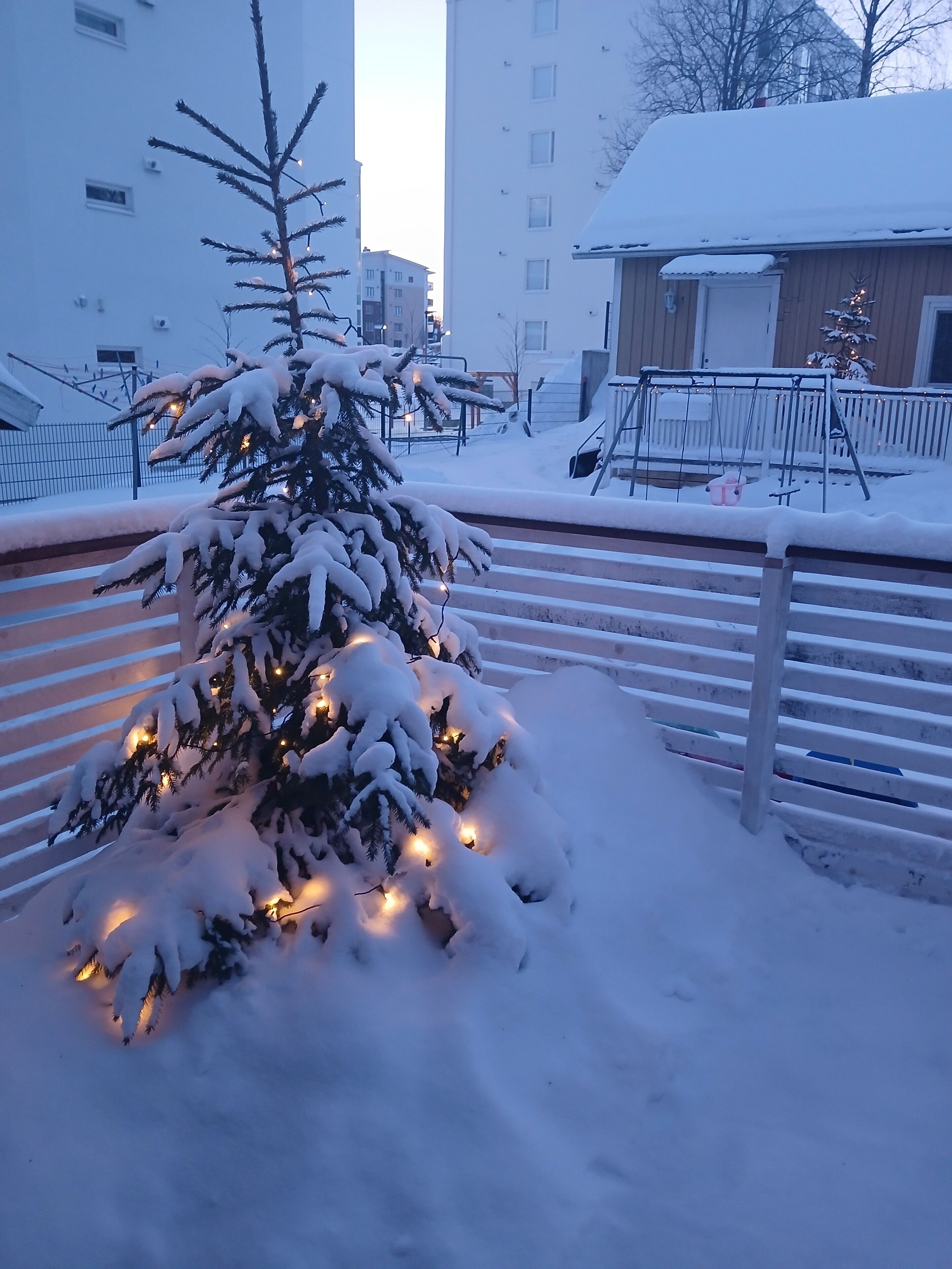 Enceinte de l’hébergement