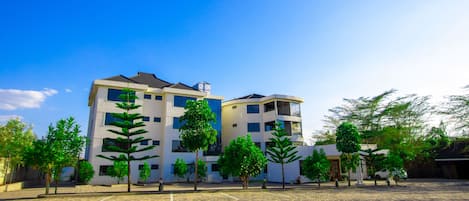 Fassade der Unterkunft